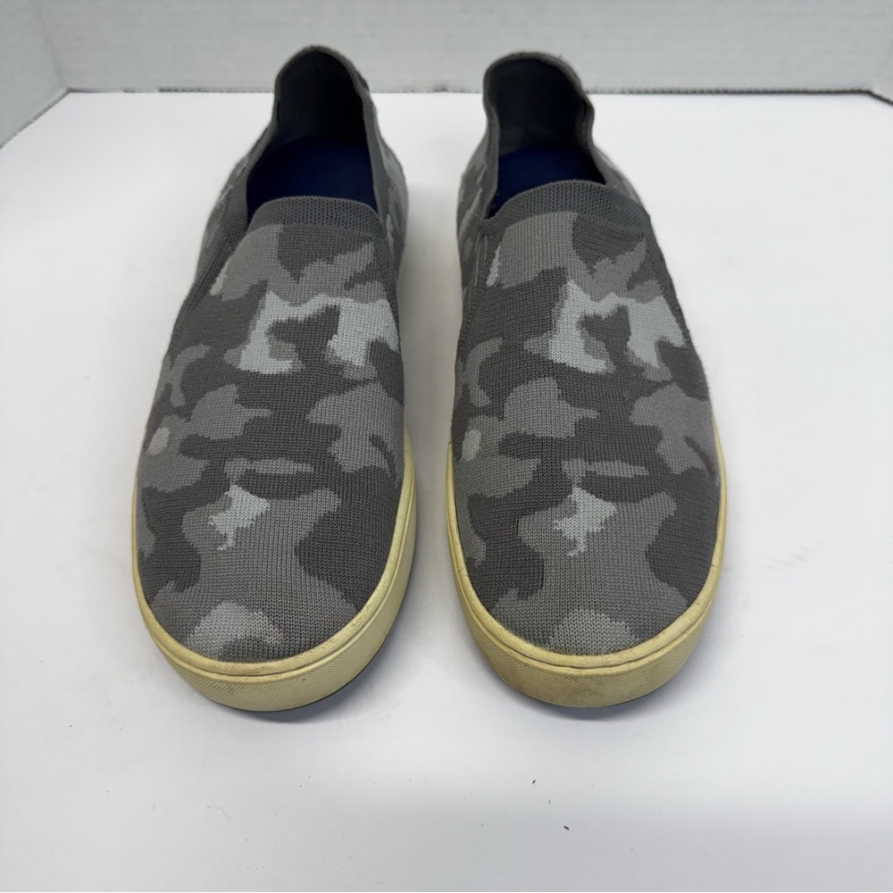 L.L. Bean Gray Camouflage Slip-On Women's Shoes size 9